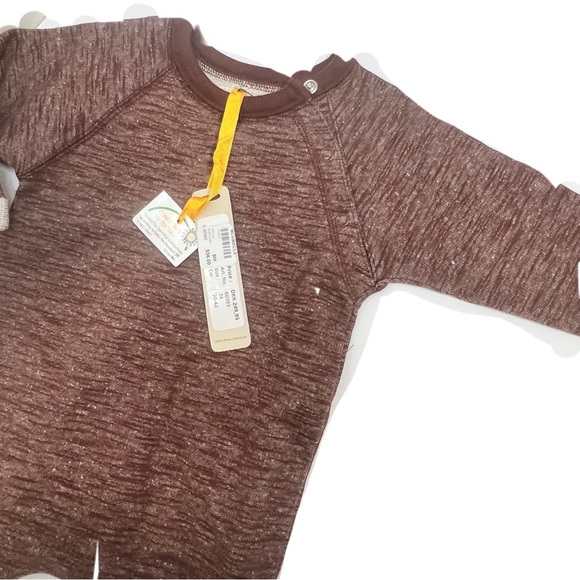 NWT Small Rags Burgundy Snap Onesie Size 9months - Picture 3 of 10